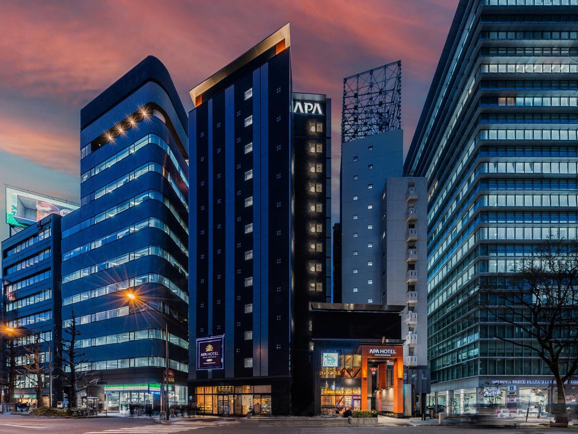 APA Hotel Shibuya Dogenzakaue Präfektur Tokio Exterior foto
