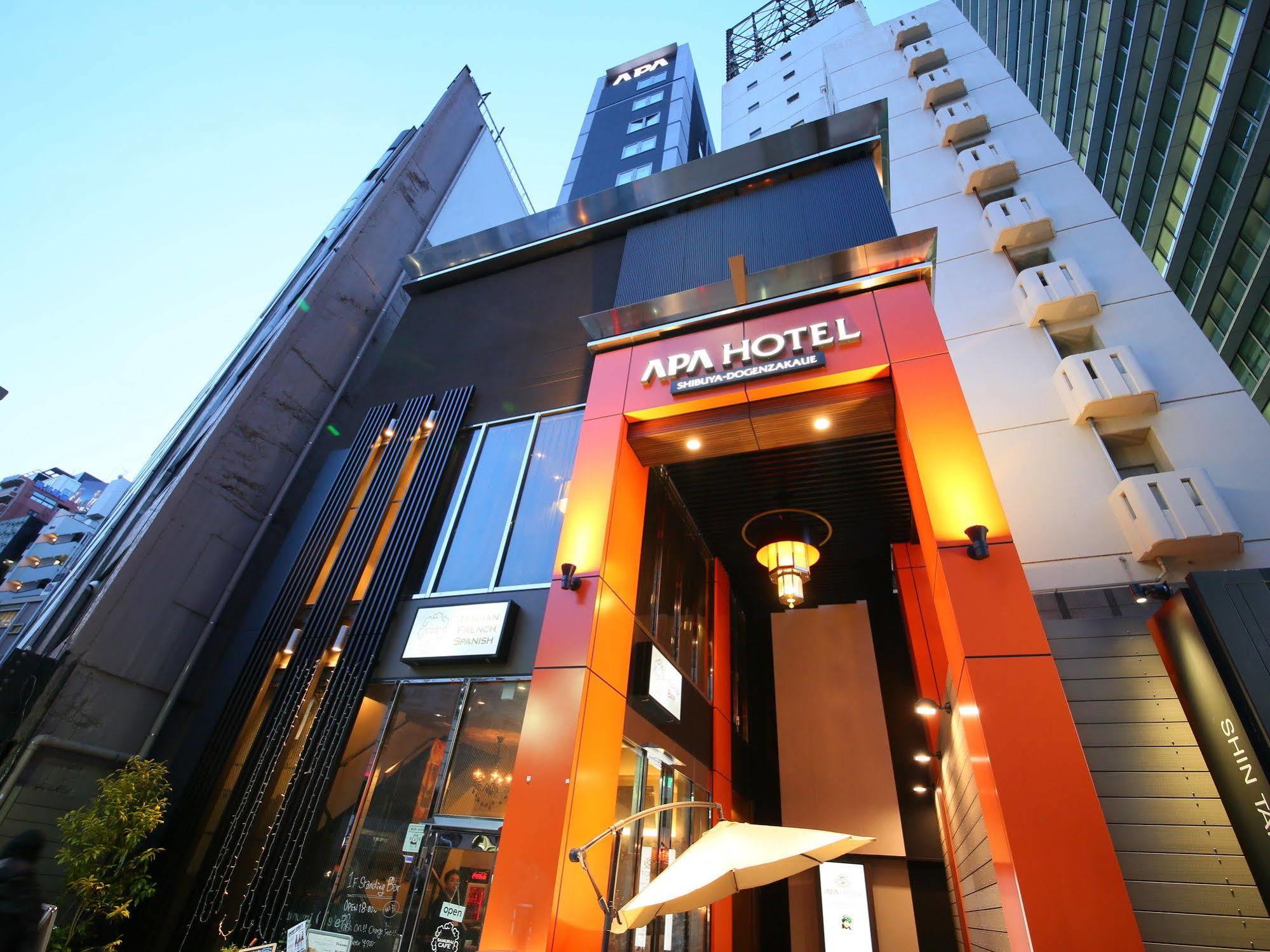 APA Hotel Shibuya Dogenzakaue Präfektur Tokio Exterior foto